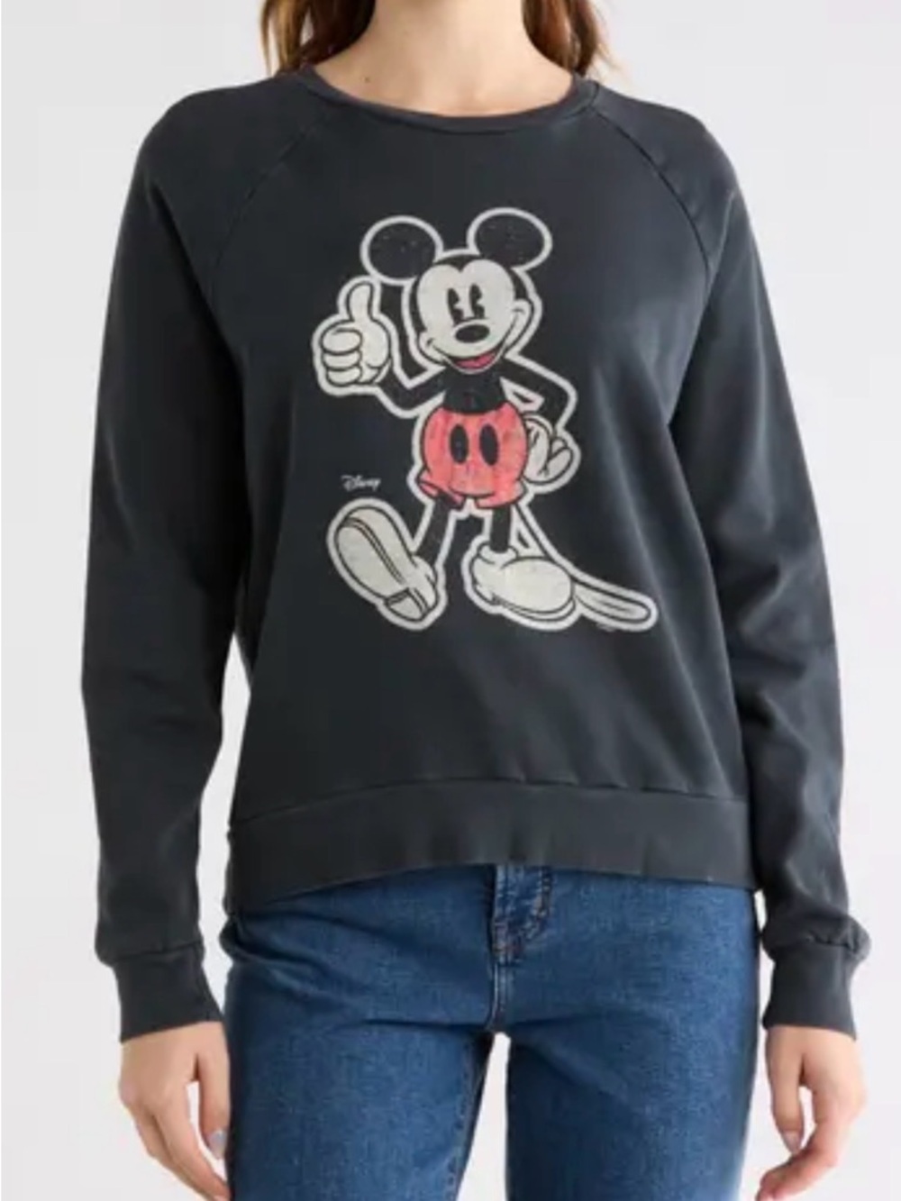 Junk Food Clothing Vintage Mickey Crewneck Size Small